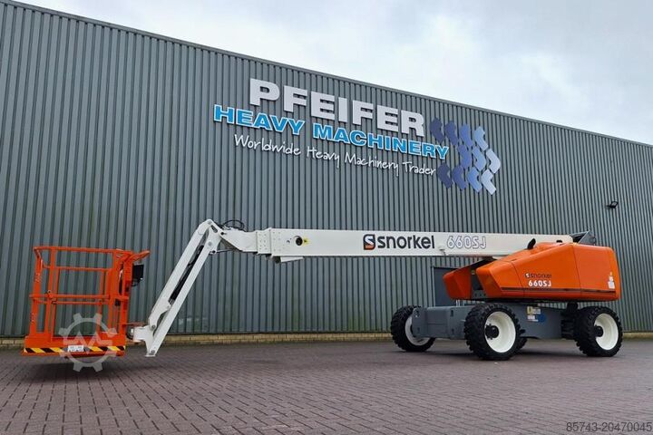 Телескопическая платформа Snorkel 660SJ Valid Inspection, *Guarantee! CE, Diesel, 4x