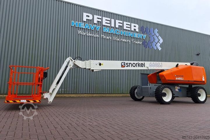 Телескопическая платформа Snorkel 660SJ Valid Inspection, *Guarantee! CE, Diesel, 4x