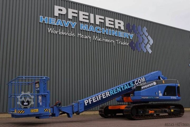 Телескопическая платформа Nagano S15Auj Valid inspection, Diesel, 15 m Working Heig