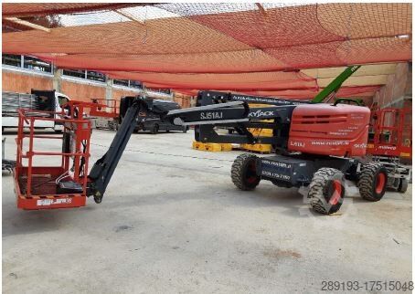 Гидравлическая рабочая платформа Skyjack SJ 51 AJ Diesel 17,55 m