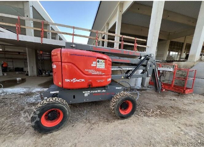 Гидравлическая рабочая платформа Skyjack SJ 46 AJ Diesel 16,10 m