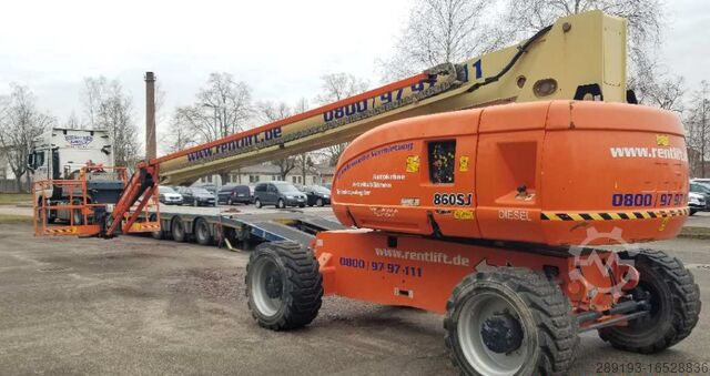 Телескопическая рабочая платформа JLG 860 SJ Diesel 28,00 m