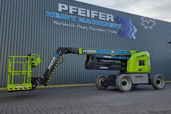 Шарнирно-телескопическая рабочая платформа Zoomlion ZA16JERT-LI NEW / UNUSED, Valid Inspection, *Guara