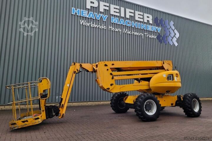 Шарнирно-телескопическая рабочая платформа Manitou 160ATJ As-Is, Diesel, 4x4x4, 16m Working Height, 8