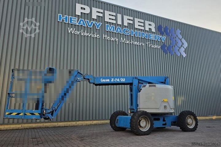 Шарнирно-телескопическая рабочая платформа Genie Z34/22 As-Is, Diesel, 4x4 Drive, 12.6m Working Hei