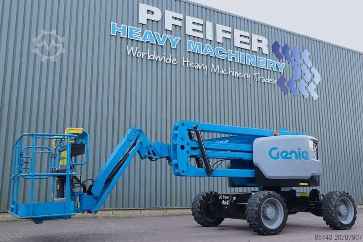 Шарнирно-телескопическая рабочая платформа Genie Z45/25XC Guarantee! Diesel, 4x4 Drive, 16m Working