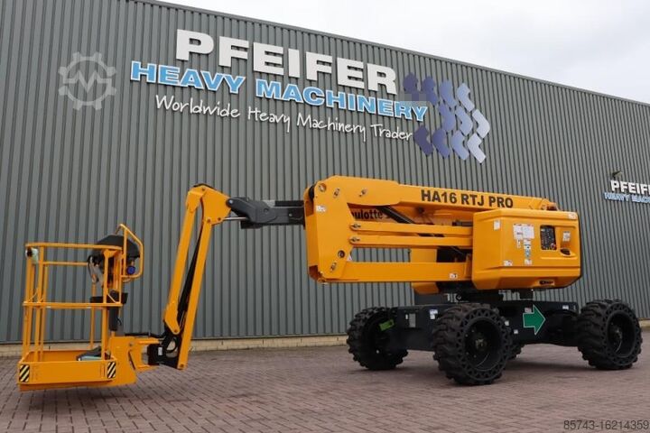 Шарнирно-телескопическая рабочая платформа Haulotte HA16RTJ Pro NEW, Valid inspection, *Guarantee! Die