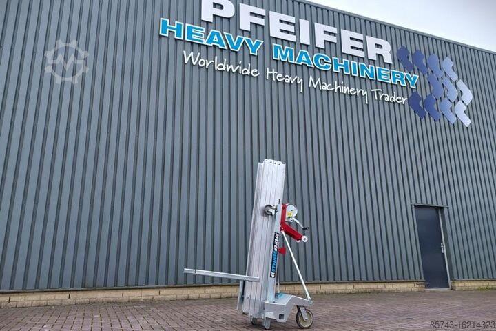 Шарнирно-телескопическая рабочая платформа AlpLift Large 620 Material Lift, Valid inspection, *Guaran