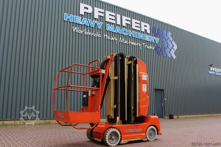 Шарнирно-телескопическая рабочая платформа JLG Toucan 1100A As-Is, Electric, 11.1m Working Height