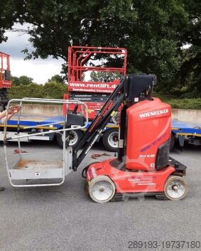 Платформа с телескопической мачтой Manitou 100 VJR Teleskopmastbühne Elektro 9,85 m