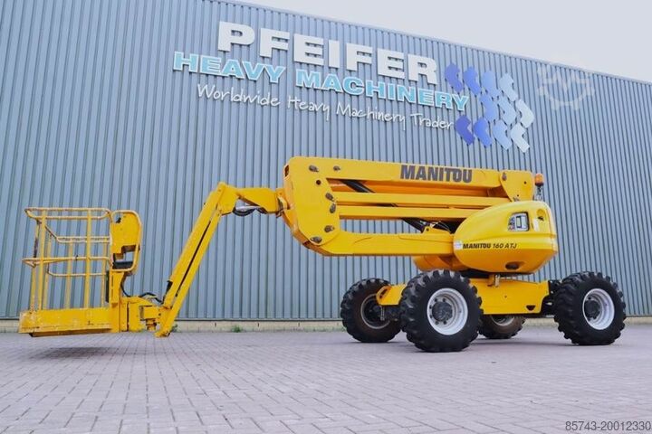 Шарнирно-телескопическая рабочая платформа Manitou 160ATJ Diesel, 4x4x4 Drive, 16m Working Height, 8.