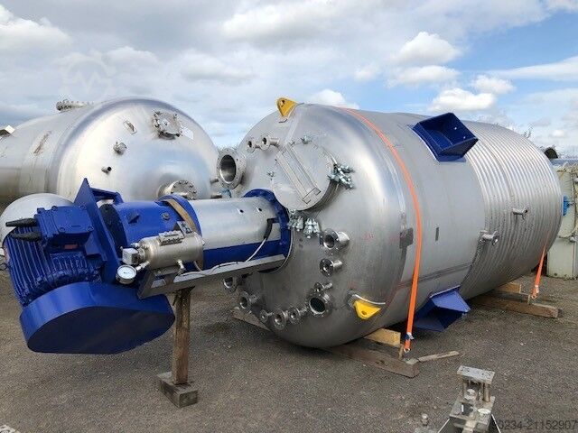 Вертикальный реактор Sinclair из нержавеющей стали, 15 000 литров SINCLAIR STAINLESS 15,000 Litre