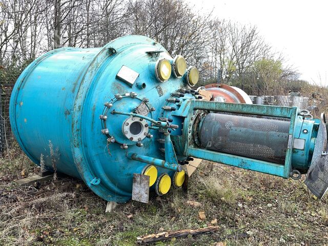 10 000-литровый вертикальный стеклоэмалированный реактор Pfaudler модель CE10000 Pfaudler CE10000