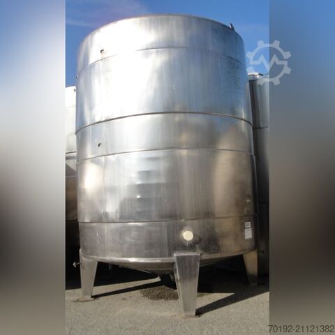 Охлаждаемый накопительный резервуар 29 000 л из нержавеющей стали V2A Gresser K0207