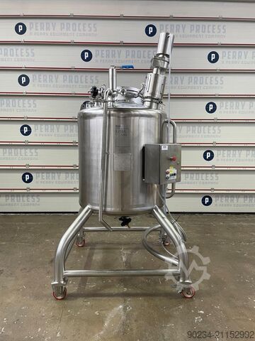 Вертикальная мешалка из нержавеющей стали, объём 750 литров, диаметр 900 мм x 1 000 мм прямая бокова BRABY LTD. 750 Litre