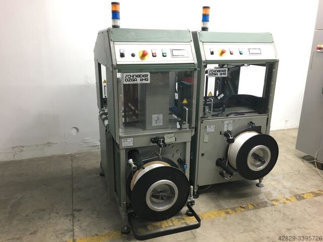 обвязочная линия Schneider & Ozga Umschnuerungslinie/strapping line