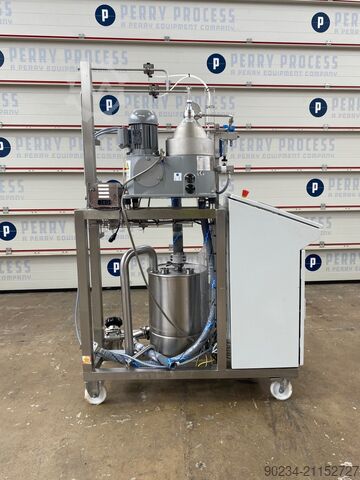 Б/у дисковая сепараторная центрифуга из нержавеющей стали GEA Westfalia, модель FSD 1-06-107 GEA FSD 1-06-107