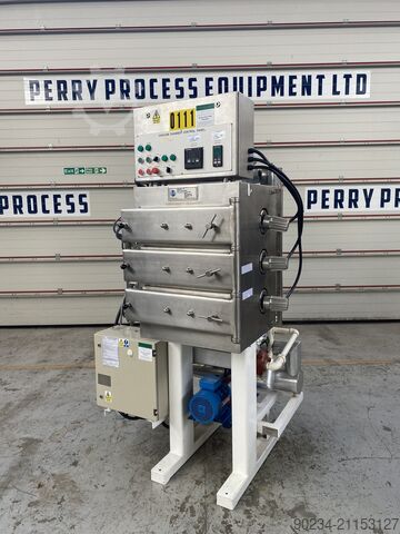 Вакуумная полочная сушилка Calmic Eurovent из нержавеющей стали, 8 кв. футов, 3 полки  8 Sq. Foot