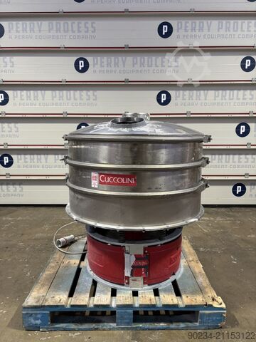 900 мм, трёхъярусный грохот, модель Cuccolini VPM900 2/X, 2002 год. CUCCOLINI VPM900 2/X