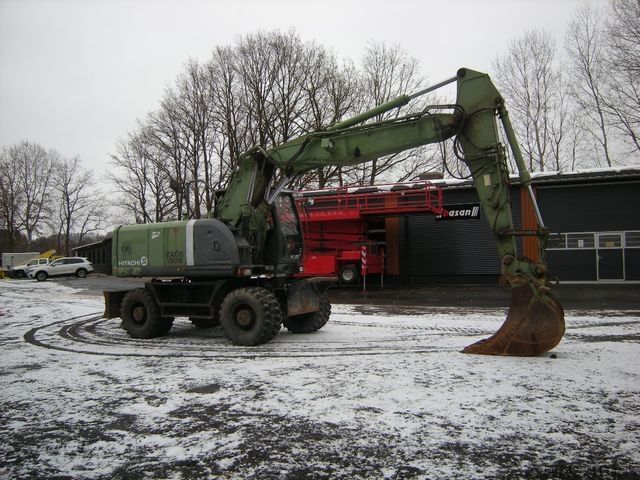 Колёсный экскаватор HITACHI ZX190W-3 Mobilbagger