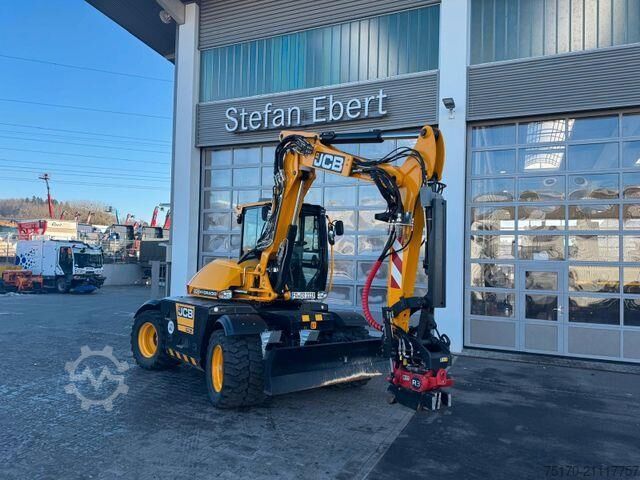 Колесный экскаватор JCB Hydradig Pro / Skid-Steer-Aufnahme / 375h / 2024