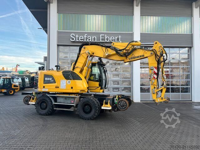 Колесный экскаватор Liebherr A922 Rail Litronic / 8.277h / Bahnzulassung 2030