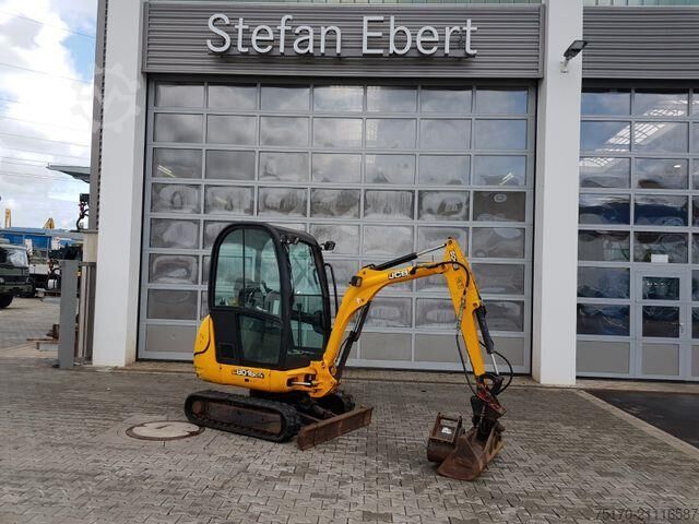 мини-экскаватор JCB 8018 / 3.420h / hydrl. Grabenräumer / Tieflöffel