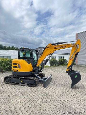Мини-экскаватор SHANTUI SE58SR 5,8t Kubota Yanmar JCB bobcat