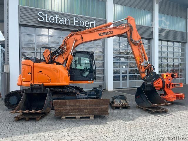гусеничный экскаватор Kobelco ED160 BR-7 / 1.175h! / Woodcracker Löffelpaket