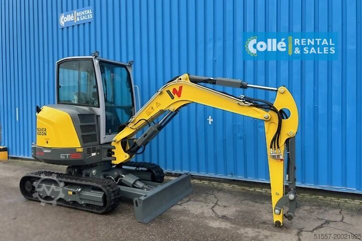Гусеничный экскаватор Wacker Neuson ET 35 Edition B3.0 with VDS | 2022