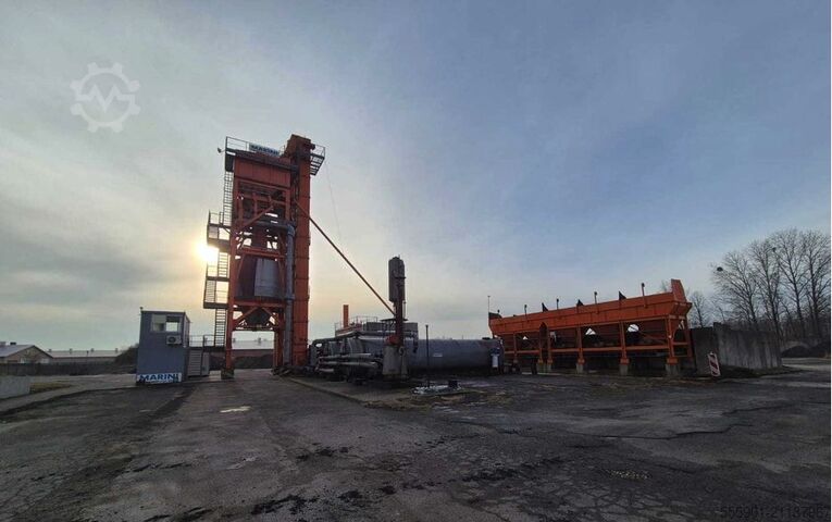 Стационарный асфальтовый завод MARINI MAP 120 E 190L