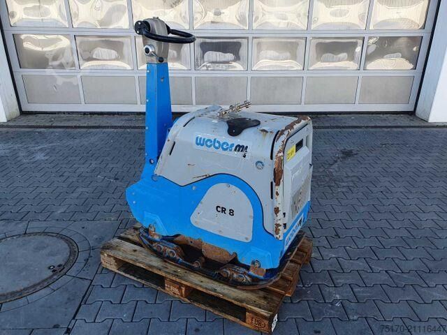 уплотнитель Weber CR 8 Hatz-Diesel 601kg Rüttelplatte 117 h