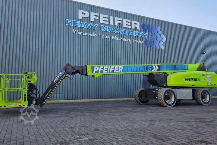 Телескопическая платформа Zoomlion ZT26JE Fully Electric Lithium-Powered, 4x4 Rough T