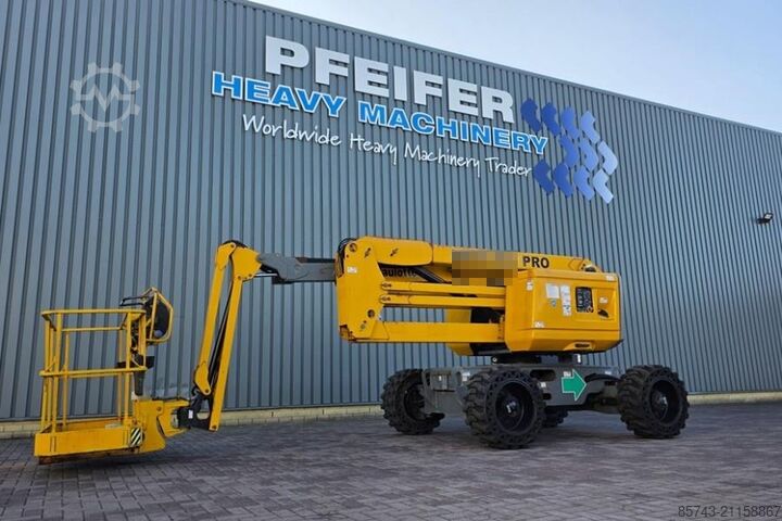 Шарнирно-телескопическая рабочая платформа Haulotte HA16RTJ Pro Diesel, 4x4x4 Drive, 16 m Working Heig