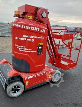 Платформа с телескопической мачтой MAGNI MJP 11.5 Elektro 11,20 m