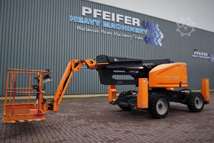 Шарнирно-телескопическая рабочая платформа ATN Zebra 16 STAB Diesel, Hydr. Stabilisers, 4x4x4 Dri