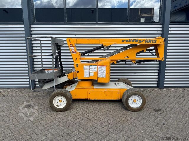 Шарнирно-телескопическая рабочая платформа Niftylift HR12NE Hoogwerker Knikarmhoogwerker