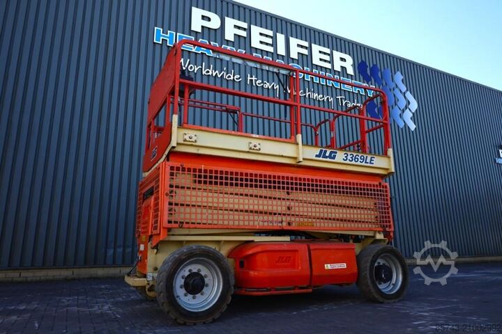 Ножничный подъемник JLG 3369LE Electric, 12m Working Height, 450kg Capacit