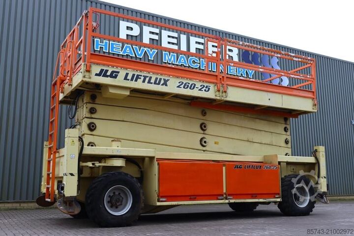Ножничный подъемник JLG 260-25 Diesel, 4x4 Drive, 9.80m Hydraulic Deck Ext