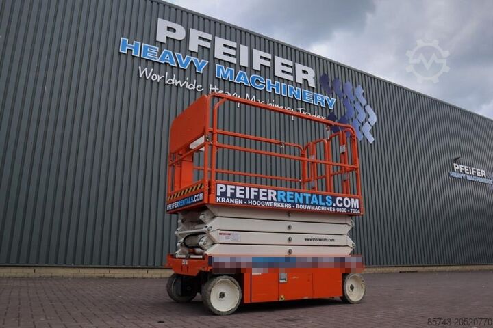 Ножничный подъемник Snorkel S4726E Electric, 10m Working Height, 454kg Capacit