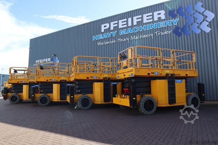 Ножничный подъемник Haulotte HS15EPRO Unused, Valid Inspection, *Guarantee! Ful