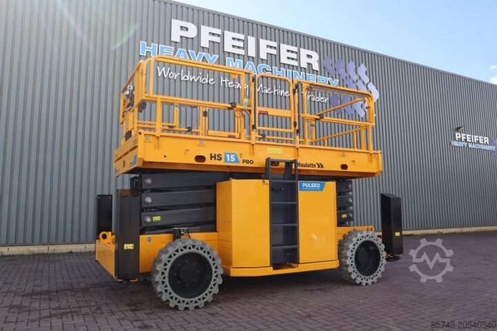 Ножничный подъемник Haulotte HS15EPRO Unused, Valid Inspection, *Guarantee! Ful