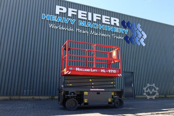 Ножничный подъемник Holland Lift Ecostar HL-9710 Electric, 12m Working Height, 325k