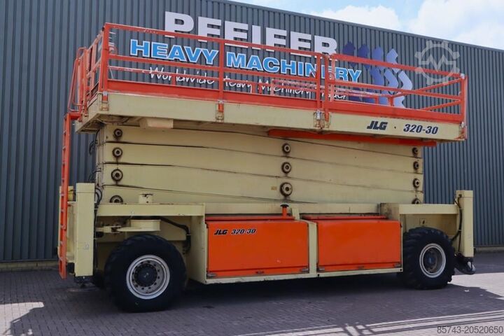 Ножничный подъемник JLG SL320-30 Diesel, 4x4 Drive, 34m Working Height, 14