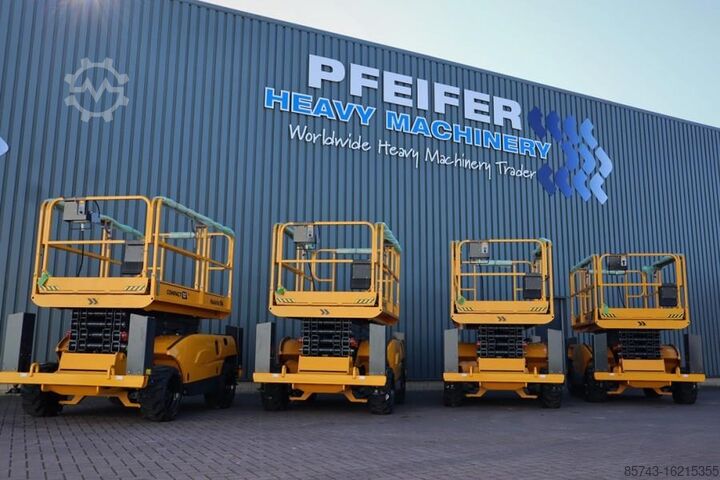 Ножничный подъемник Haulotte Compact 12DX Valid Inspection, *Guarantee! Diesel,