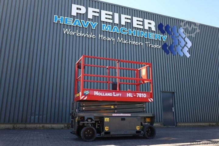 Ножничный подъемник Holland Lift Ecostar HL-7810 Electric, 10m Working Height, 450k