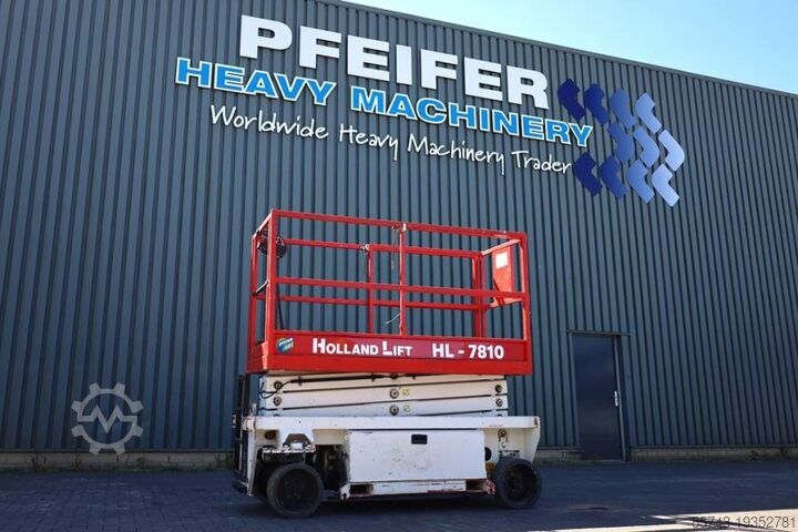 Ножничный подъемник Holland Lift Ecostar HL-7810 Electric, 10m Working Height, 450k