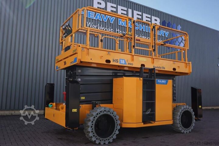 Ножничный подъемник Haulotte HS18EPRO Unused, Valid Inspection, Full Electric 4