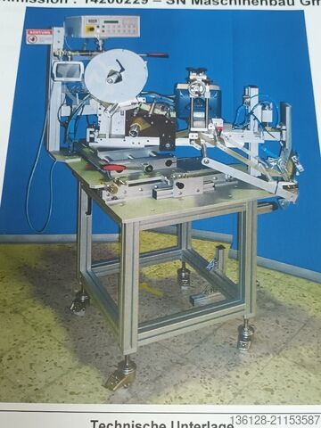 этикетировочное оборудование BBK Sondermaschinenbau Rapid SL 250 MSM