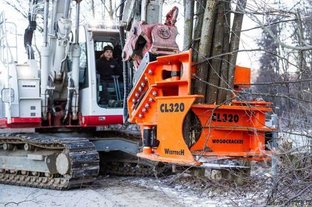 строительная машина Westtech Woodcracker CL320 Fällkopf Fällgreifer